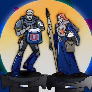 Логотип @lock_stock_2unpaintedminis - Фарби, пензлі і дві недофарбовані мініатюрки