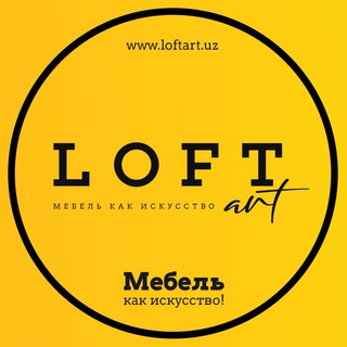 Логотип @loftart_uz - МЕБЕЛЬ ЛОФТ | LOFT Art в Ташкенте | Каталог 𝗟𝗢𝗙𝗧 2021
