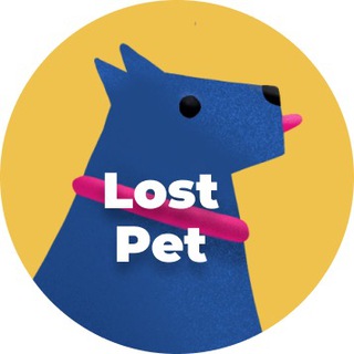 Логотип @lostpetonline - Lost Pet — Пропала собака — Найдена кошка