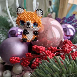 Логотип @love_fox_beads_grupp - Лисятки🦊