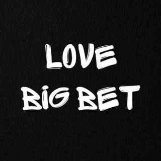 Логотип @lovebigbet - LOVE BIG BET | ПРОГНОЗЫ НА СПОРТ