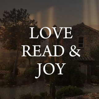 Логотип @lovereadandjoy - 𝐋𝐎𝐕𝐄, 𝐑𝐄𝐀𝐃 & 𝐉𝐎𝐘