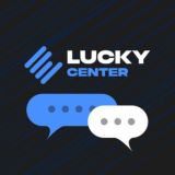 Логотип @luckycenterchat - 🔵 Чат LuckyCenter | Бесплатное обучение по FB