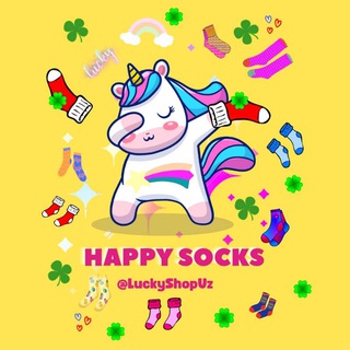 Логотип @luckyshopuz - СЧАСТЛИВЫЕ🍀НОСОЧКИ