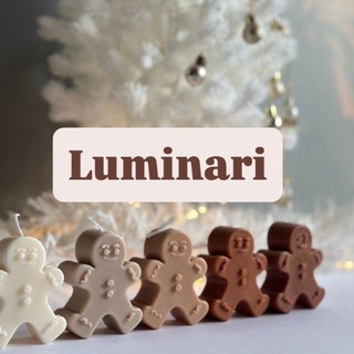 Логотип @luminaricandles - Luminari | аромасвечи