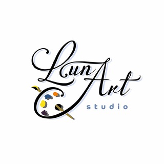 Логотип @lunartspace - Школа рисования LunART