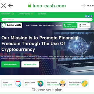 Логотип @lunocashinvestment - Luno-cash Investment