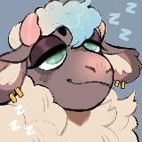 Логотип @lustylambart - LustyLamb Art