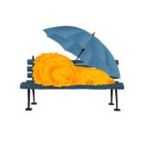 Логотип @lvivingchat - За філіжанкою кави