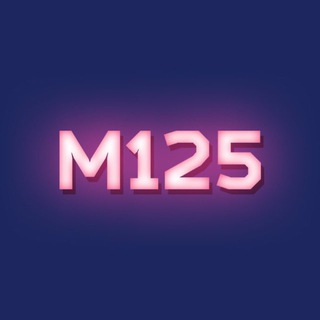 Логотип @m125media - Москва М125