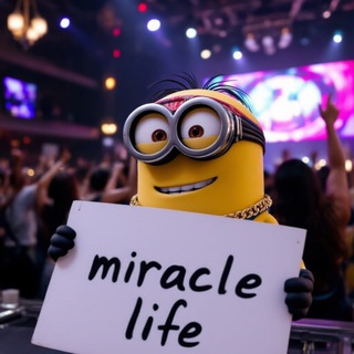 Логотип @m1raclemeow - миракл лайф