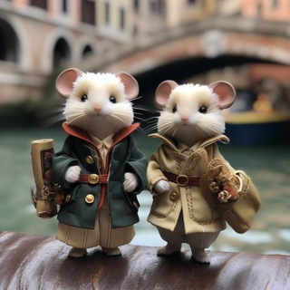 Логотип @m2m_travel - Две куницы за границей 🗺👫