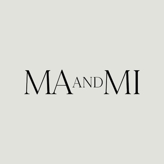 Логотип @maandmi - MA AND MI
