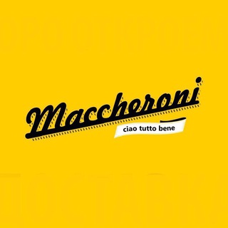 Логотип @maccheroniciao - Maccheroni Ciao