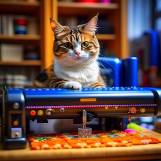 Логотип @machineembroidery_chat - Машинная вышивка беседа