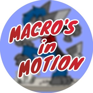 Логотип @macrogifs - MACRO'S in MOTION