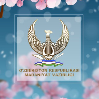 Логотип @madaniyatvazirligi - Madaniyat.uz I Rasmiy kanal