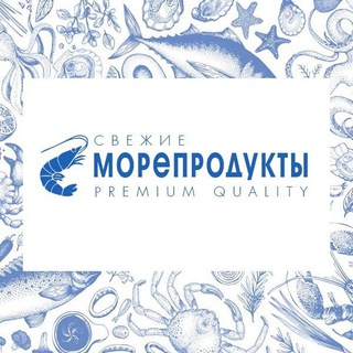 Логотип @madeinkrevetka - Креветки. Икра. Краб. Морепродукты. СПб
