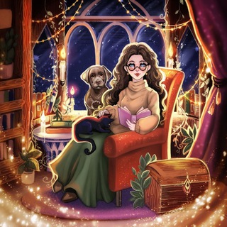 Логотип @magic_binding - Магический переплёт 🧝🏻‍♀✨