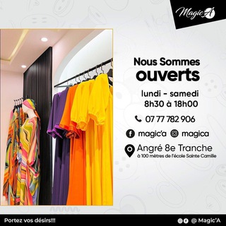 Логотип @magicaabidjan - MAGIC’A