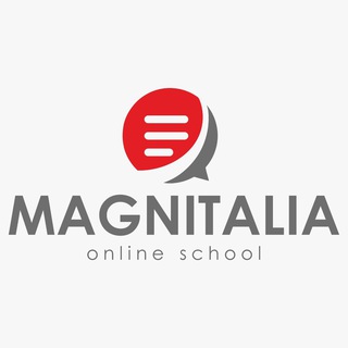 Логотип @magnitalia_school - Итальянский язык. Чат онлайн-школы Magnitalia
