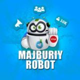 Логотип @majburiyrobot - Majbur | Xisoblovchi Hisoblovchi Sanaydi Botlar