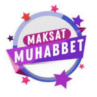 Логотип @maksatmuhabbet - Maksat Muhabbet