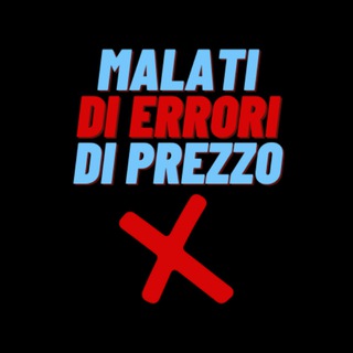 Логотип @malatidierroridiprezzo - ❌ Malati di ERRORI di PREZZO ❌ BOMBE AMAZON ⚠️ Aliexpress