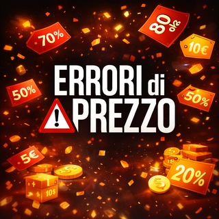Логотип @malatirisparmio - Errori di prezzo 😍