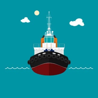 Логотип @malenkiybuksir - "Маленький Буксир"