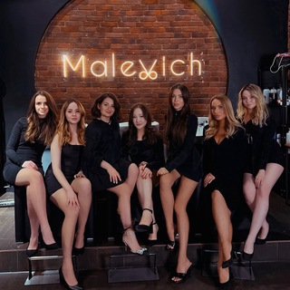 Логотип @malevich_salon - Malevich_salon колористика Оренбург