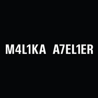 Логотип @malika_atelier_ru - M4L1KA A7EL1ER®