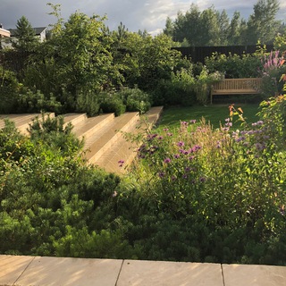 Логотип @malikova_gardens - Malikova Gardens | Ландшафтный архитектор