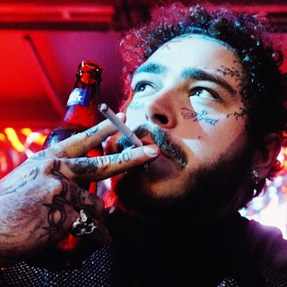 Логотип @malone_post - Post Malone