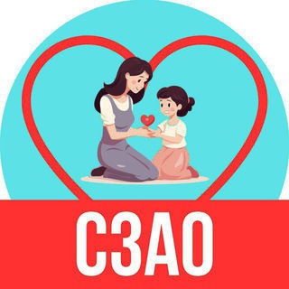 Логотип @mama_szao - Мамы и Дети. СЗАО Москва (для детей - детям и мамам)