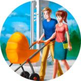 Логотип @mamavrn_chat - mamavrn чат