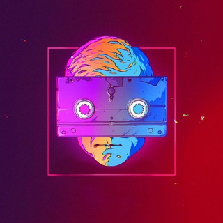 Логотип @man_with_a_vhs - человек с VHS