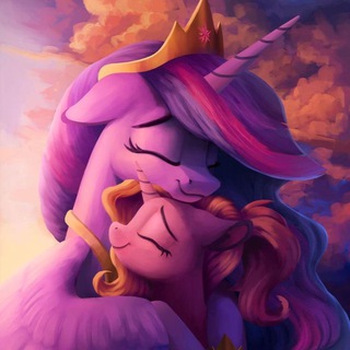 Логотип @manehattan - Мэйнхэттен, город бросивших пони