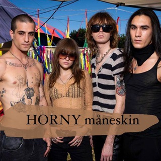 Логотип @maneskinc - HORNY måneskin