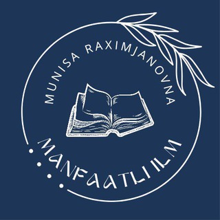 Логотип @manfatliiilm - 😘MANFAATLI ILM😘