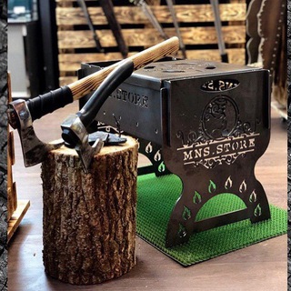 Логотип @mangal_4u - Именные мангалы Mangal4U 🔥