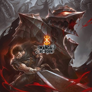Логотип @mangareborn - Manga Re-Born ⛩