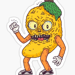 Логотип @mangoinsalt - Солёный манго