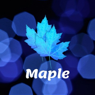 Логотип @mapletoken - Maple