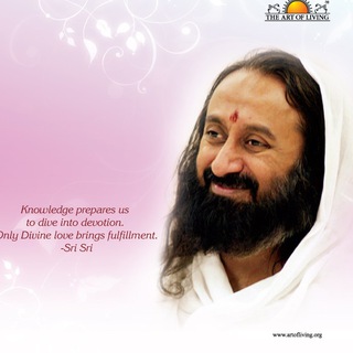 Логотип @marafon21daymeditationsrisriravi - 21 день медитации с Шри Шри Рави Шанкаром