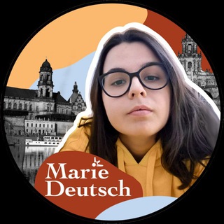 Логотип @mariedeutsch - Мари о немецком