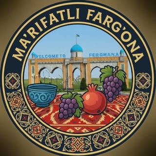 Логотип @marifatli_fargona - MA'RIFATLI FARG‘ONALIKLAR