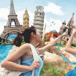 Логотип @marina_travel_world - Марина, куда едем? 🌎 Chat