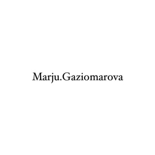 Логотип @marjugaziomarova - Marju.Gaziomarova