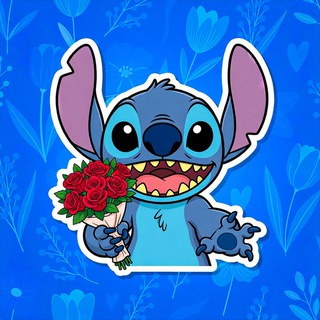 Логотип @marketstitch - STITCH MARKET 🌸 | Новостник